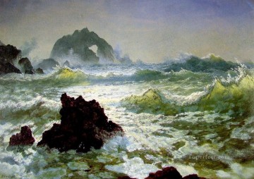 Seal Rock California Albert Bierstadt Oil Paintings